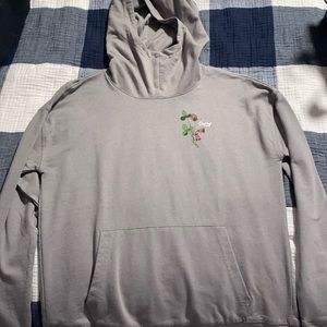 Grey hoodie